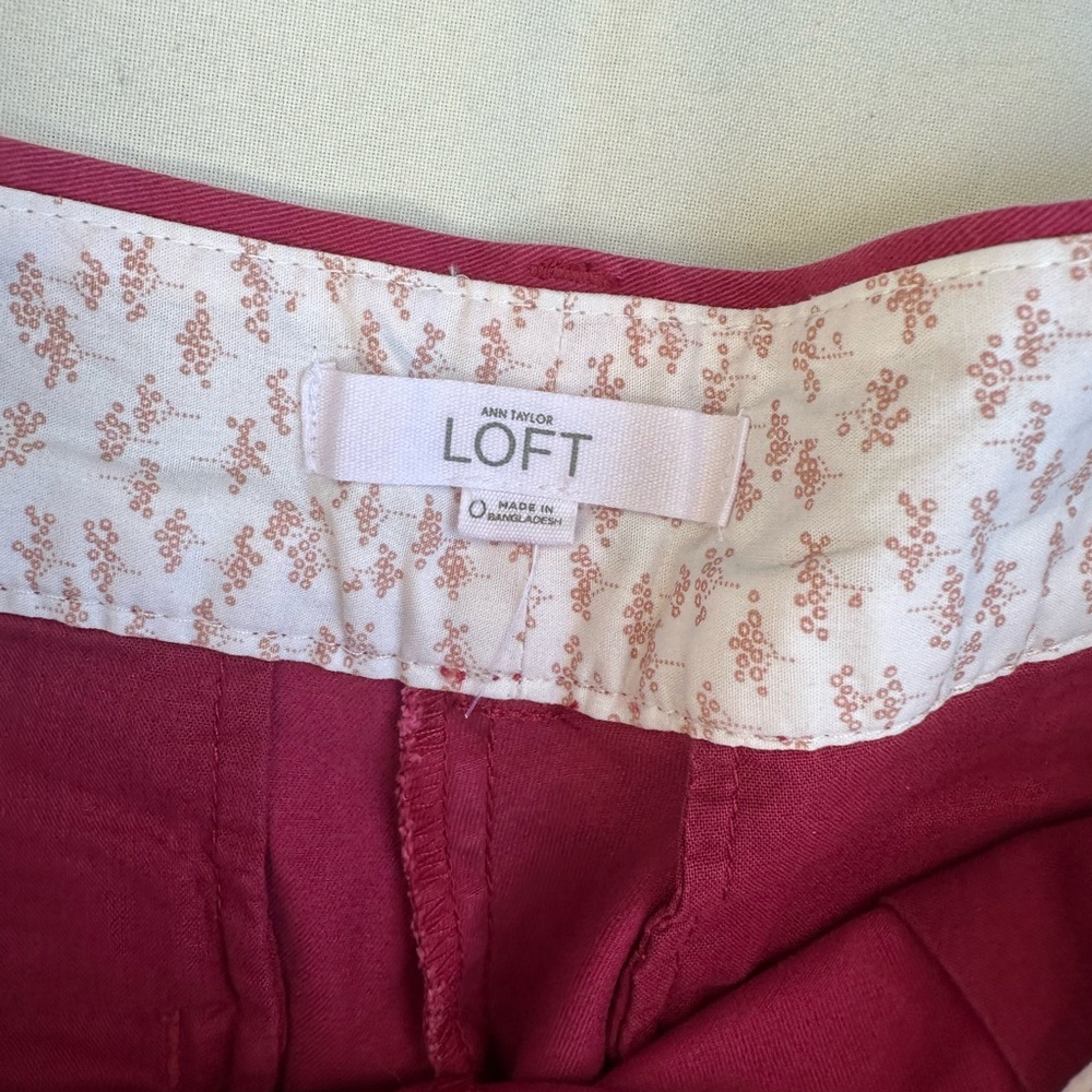 LOFT Berry Trousers